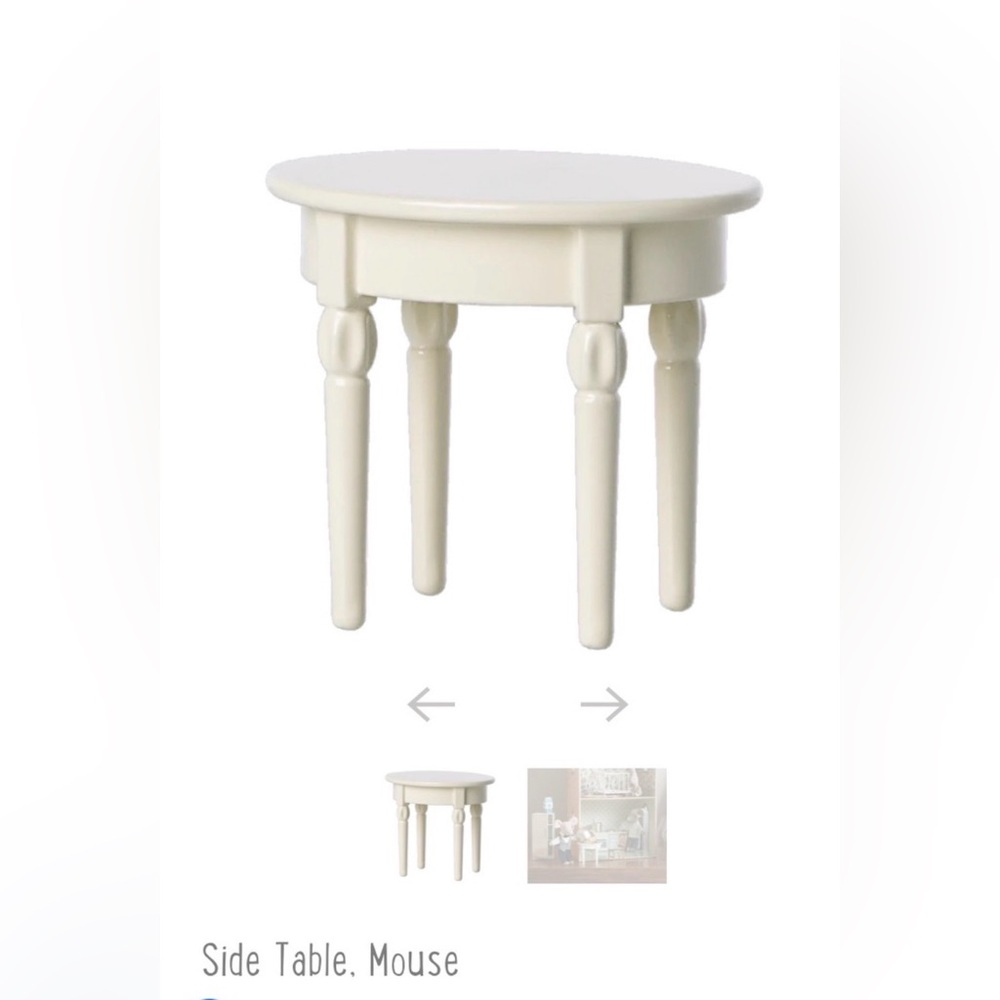 Maileg Side Table, Mouse